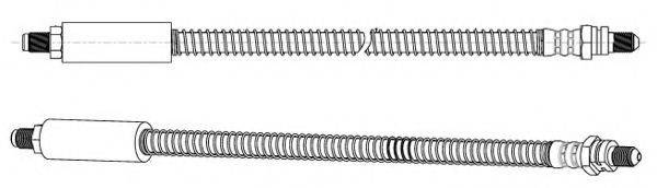 CEF 511708 Гальмівний шланг