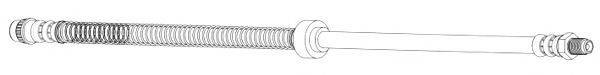 CEF 511720 Гальмівний шланг