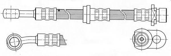 CEF 511954 Гальмівний шланг