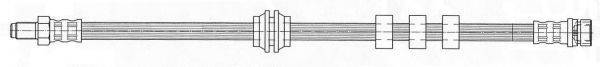 CEF 512057 Гальмівний шланг