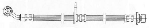 CEF 512059 Гальмівний шланг