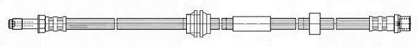 CEF 512327 Гальмівний шланг