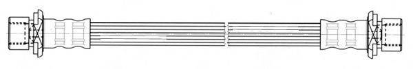 CEF 512525 Гальмівний шланг