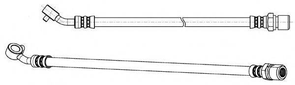 CEF 512657 Гальмівний шланг