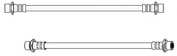 CEF 512863 Гальмівний шланг