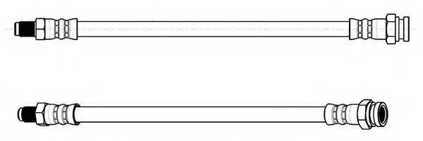 CEF 512971 Гальмівний шланг