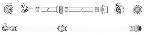 CEF 514548 Гальмівний шланг