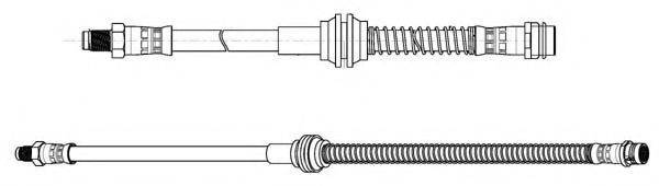 CEF 514654 Гальмівний шланг