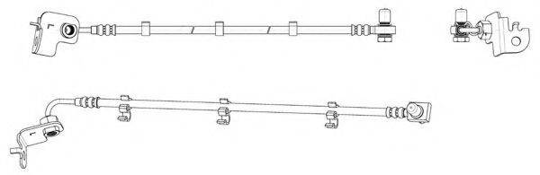 CEF 518308 Гальмівний шланг