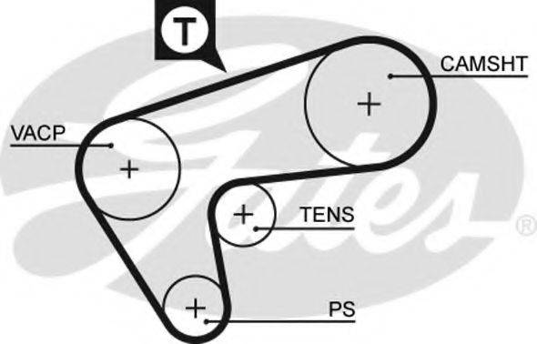 GATES 5513XS Ремінь ГРМ