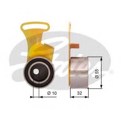 GATES T41169 Натяжний ролик, ремінь ГРМ