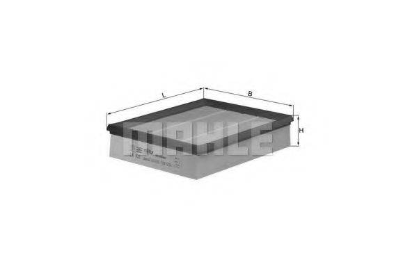 KNECHT LX422 Повітряний фільтр