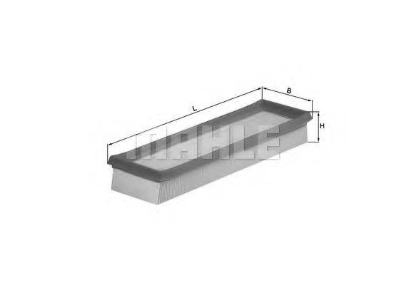 KNECHT LX509 Повітряний фільтр