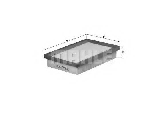 KNECHT LX789 Повітряний фільтр