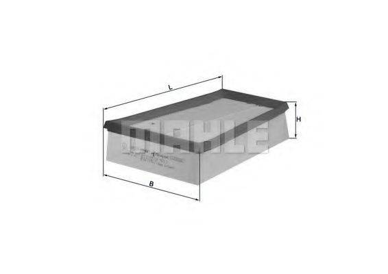 KNECHT LX9573 Повітряний фільтр