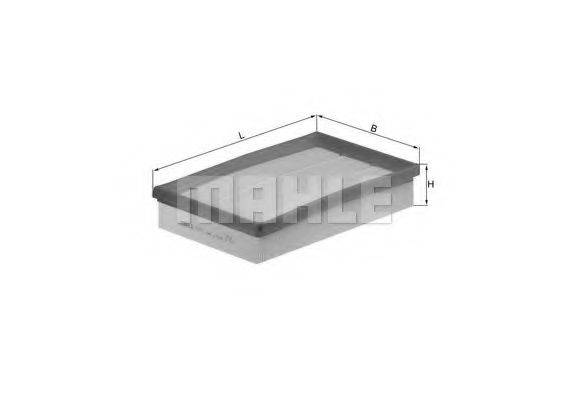 KNECHT LX1074 Повітряний фільтр