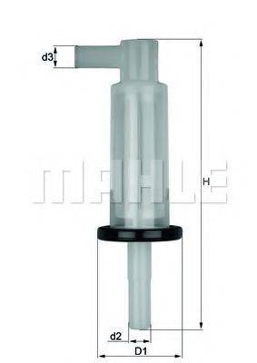 KNECHT KL33OF Паливний фільтр