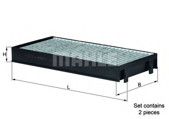 KNECHT LAK221S Фільтр, повітря у внутрішньому просторі