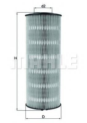 KNECHT OX168D Масляний фільтр