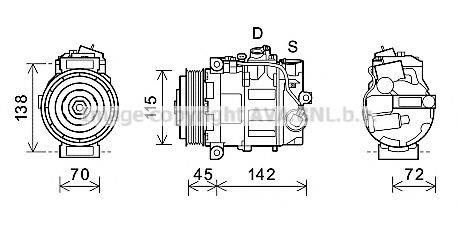 PRASCO MSK635 Компресор, кондиціонер