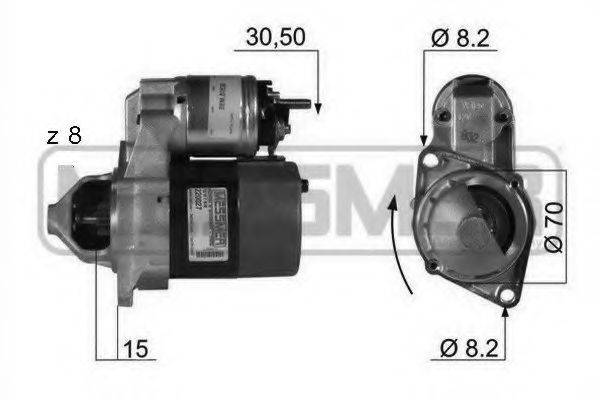 MESSMER 220027 Стартер