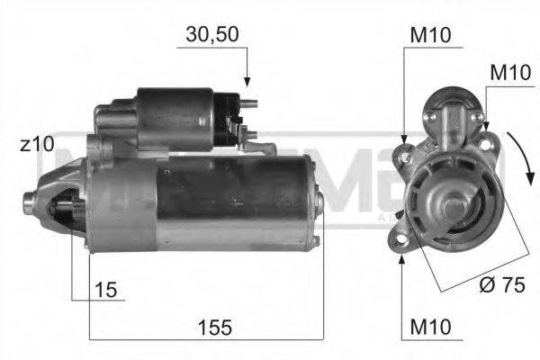 MESSMER 220413 Стартер