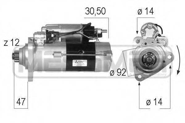 MESSMER 220575 Стартер