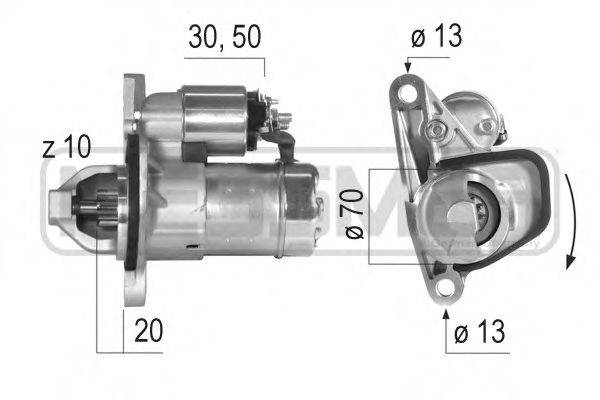 MESSMER 220579 Стартер