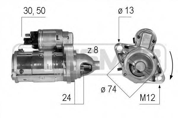 MESSMER 220588 Стартер