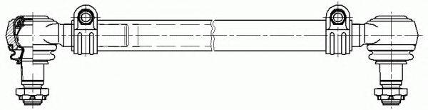 LEMFORDER 1283501 Поперечна рульова тяга