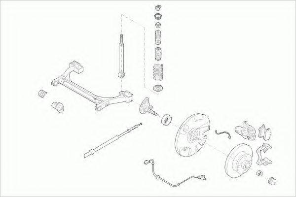 LEMFORDER VWPASSARL006 Рульове управління; Підвіска колеса