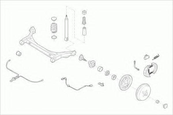 LEMFORDER SEATAROSARL002 Рульове управління; Підвіска колеса