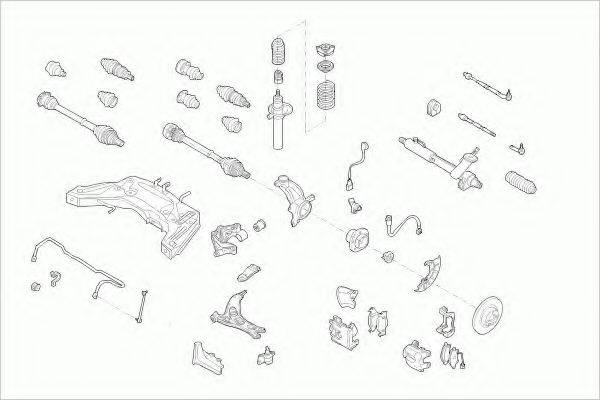 LEMFORDER SKODAFABIAFL005 Рульове управління; Підвіска колеса