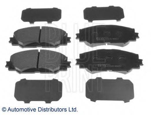 BLUE PRINT ADT342171 Комплект гальмівних колодок, дискове гальмо