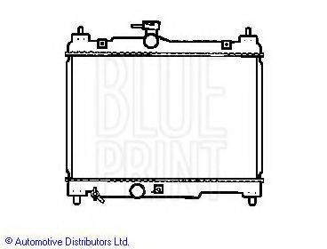 BLUE PRINT ADT39855 Радіатор, охолодження двигуна