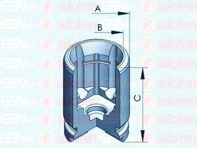 AUTOFREN SEINSA D025319 Поршень, корпус скоби гальма