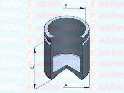 AUTOFREN SEINSA D025413 Поршень, корпус скоби гальма