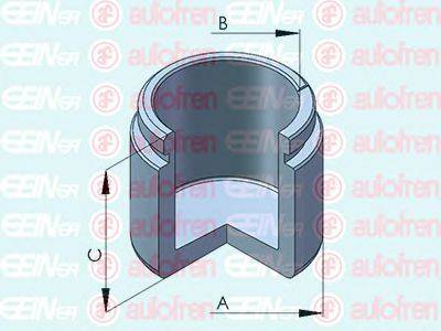 AUTOFREN SEINSA D025415 Поршень, корпус скоби гальма