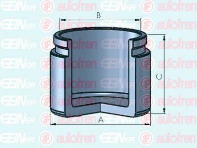 AUTOFREN SEINSA D025355 Поршень, корпус скоби гальма