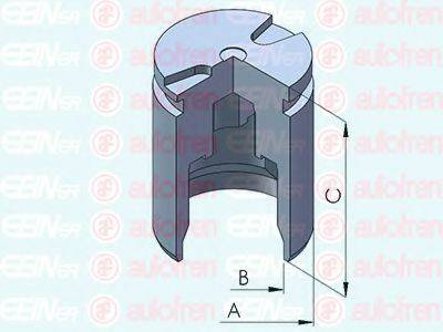 AUTOFREN SEINSA D025340 Поршень, корпус скоби гальма