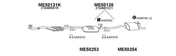 VENEPORTE 500087 Система випуску ОГ