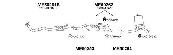 VENEPORTE 500088 Система випуску ОГ