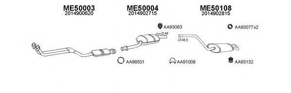 VENEPORTE 500192 Система випуску ОГ