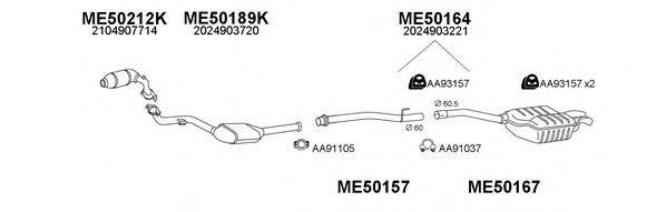 VENEPORTE 500207 Система випуску ОГ