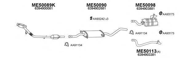 VENEPORTE 500231 Система випуску ОГ