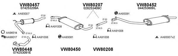 VENEPORTE 800257 Система випуску ОГ