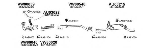 VENEPORTE 800265 Система випуску ОГ