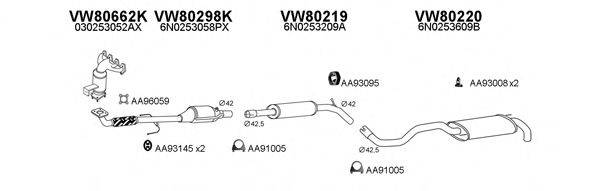 VENEPORTE 800381 Система випуску ОГ