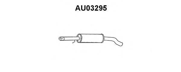 VENEPORTE AU03295 Середній глушник вихлопних газів