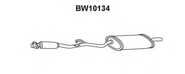 VENEPORTE BW10134 Глушник вихлопних газів кінцевий